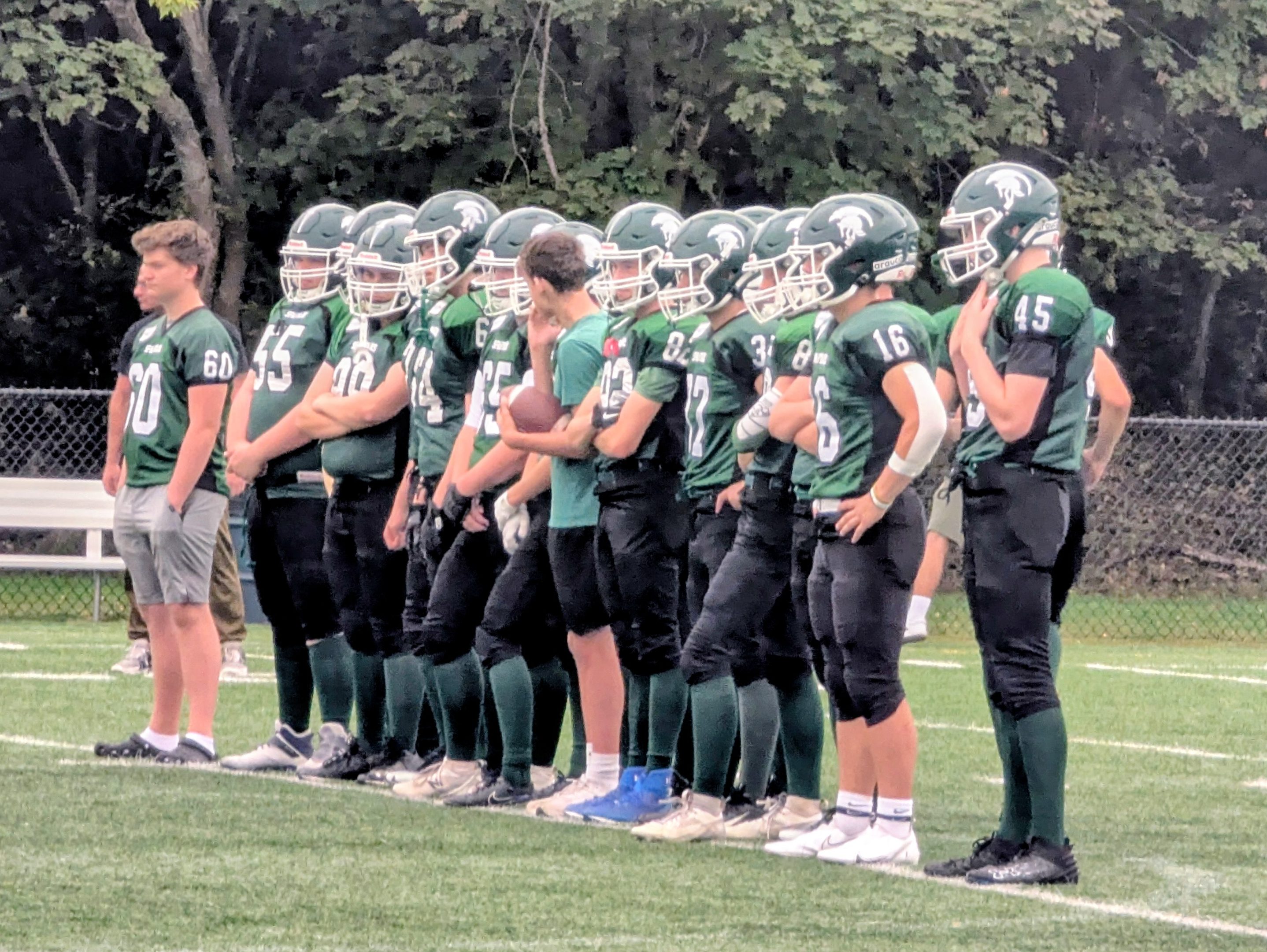 Spartans Football Rolls over Les Patriotes by 48-6 Score